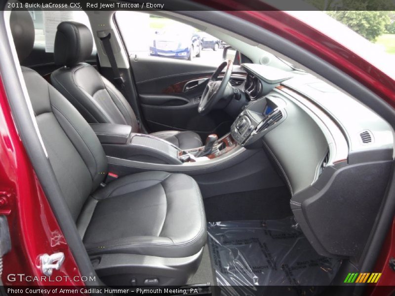 Red Jewel Tintcoat / Ebony 2011 Buick LaCrosse CXS