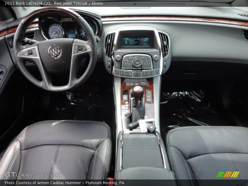 Red Jewel Tintcoat / Ebony 2011 Buick LaCrosse CXS