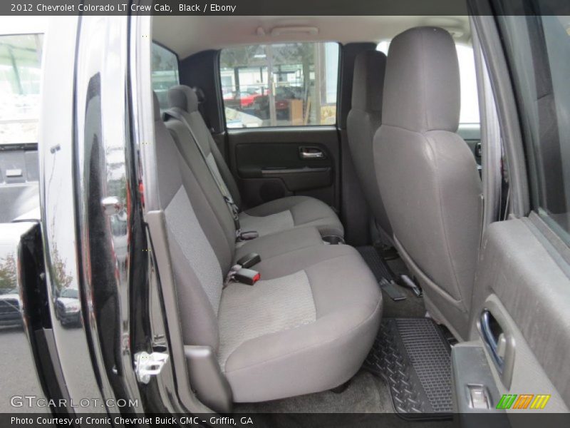 Rear Seat of 2012 Colorado LT Crew Cab