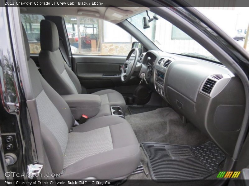 Front Seat of 2012 Colorado LT Crew Cab