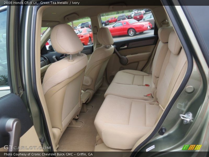 Green Tea Metallic / Ivory 2008 Honda CR-V LX