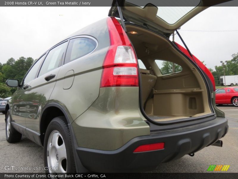 Green Tea Metallic / Ivory 2008 Honda CR-V LX