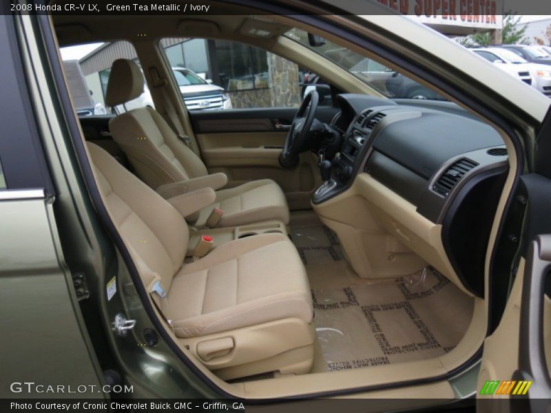 Green Tea Metallic / Ivory 2008 Honda CR-V LX
