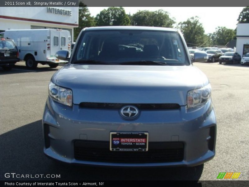 Stingray Metallic / Gray 2011 Scion xB