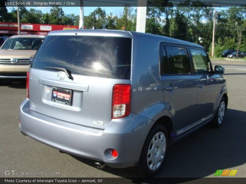 Stingray Metallic / Gray 2011 Scion xB