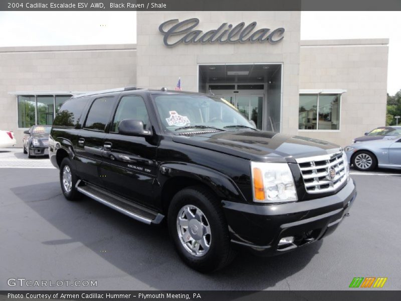 Black Raven / Shale 2004 Cadillac Escalade ESV AWD