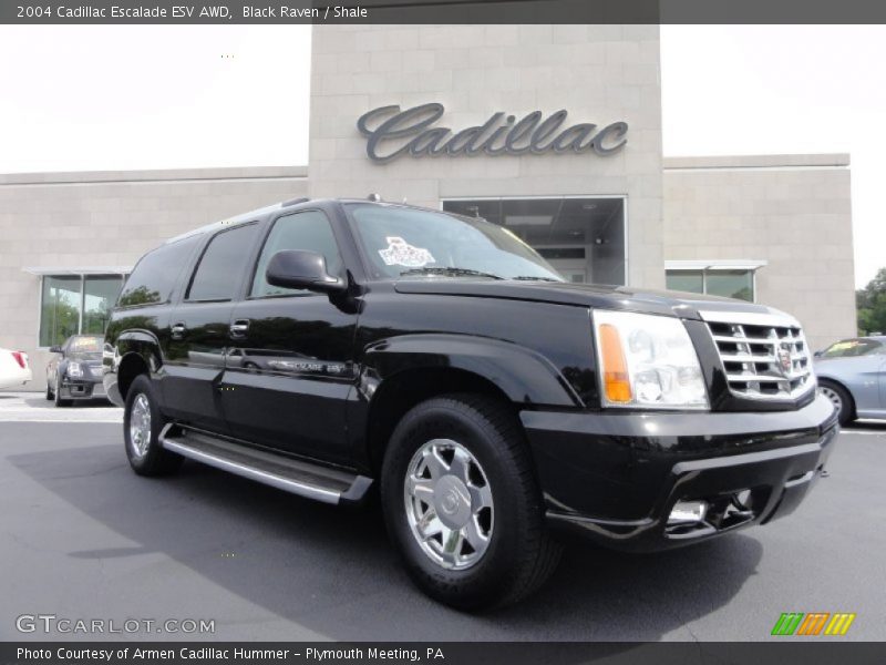 Black Raven / Shale 2004 Cadillac Escalade ESV AWD