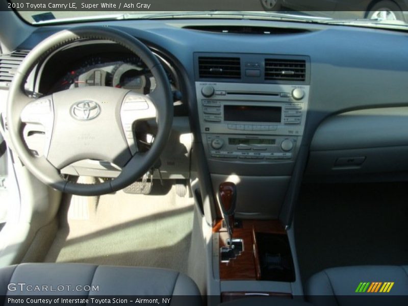 Super White / Ash Gray 2010 Toyota Camry LE