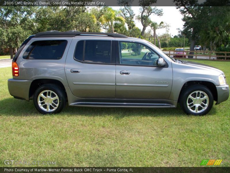 Steel Grey Metallic / Light Gray 2006 GMC Envoy XL Denali