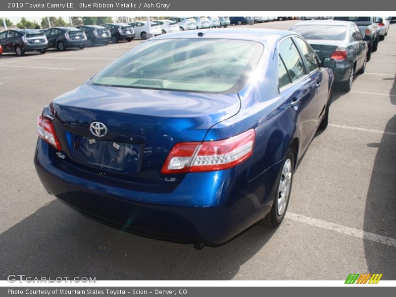 Blue Ribbon Metallic / Ash Gray 2010 Toyota Camry LE
