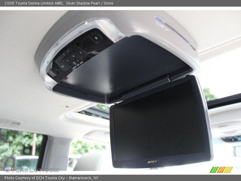 Silver Shadow Pearl / Stone 2008 Toyota Sienna Limited AWD
