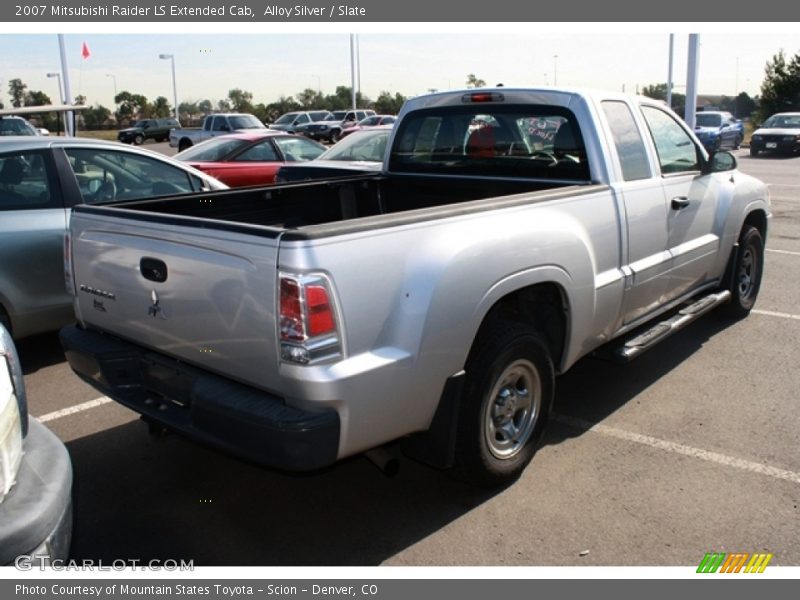 Alloy Silver / Slate 2007 Mitsubishi Raider LS Extended Cab