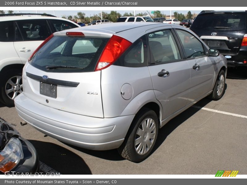 CD Silver Metallic / Charcoal/Charcoal 2006 Ford Focus ZX5 S Hatchback