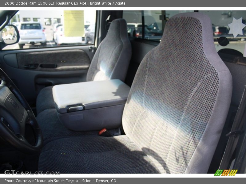 Bright White / Agate 2000 Dodge Ram 1500 SLT Regular Cab 4x4