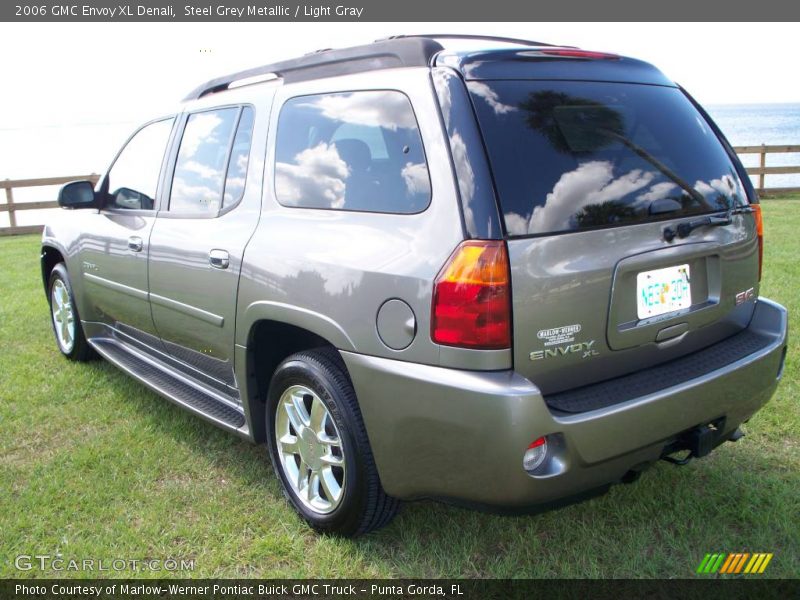 Steel Grey Metallic / Light Gray 2006 GMC Envoy XL Denali
