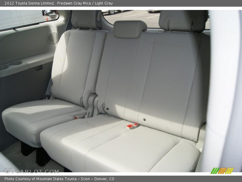 Predawn Gray Mica / Light Gray 2012 Toyota Sienna Limited