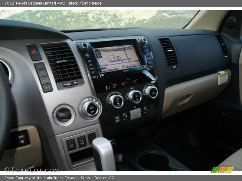 Black / Sand Beige 2012 Toyota Sequoia Limited 4WD