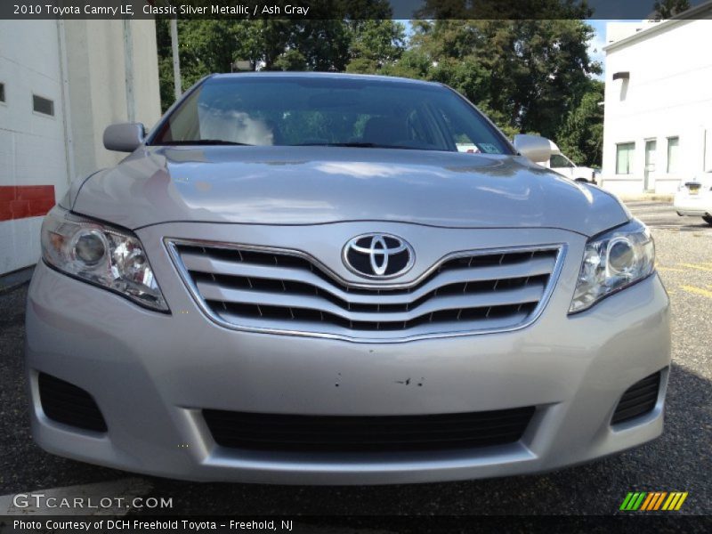 Classic Silver Metallic / Ash Gray 2010 Toyota Camry LE