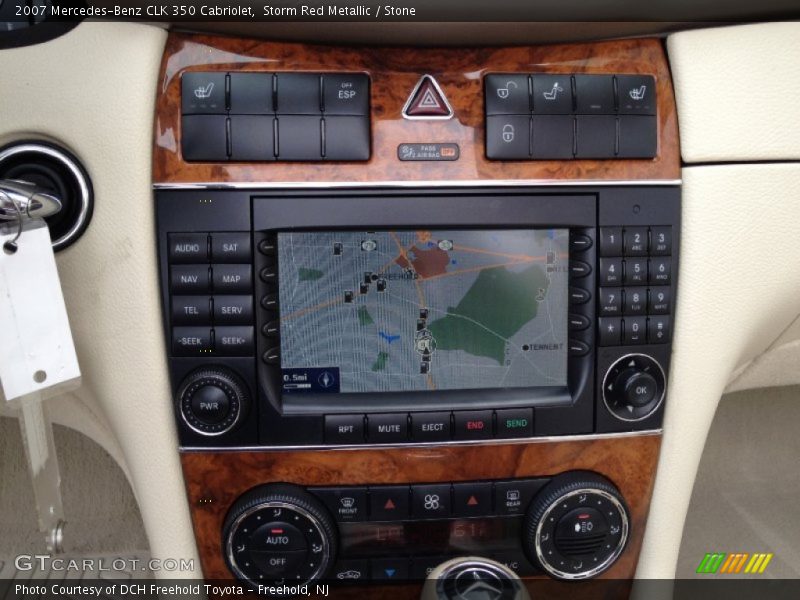Navigation of 2007 CLK 350 Cabriolet