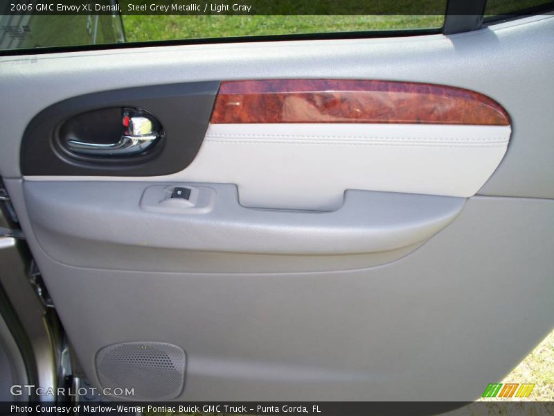 Steel Grey Metallic / Light Gray 2006 GMC Envoy XL Denali