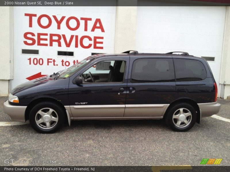 Deep Blue / Slate 2000 Nissan Quest SE
