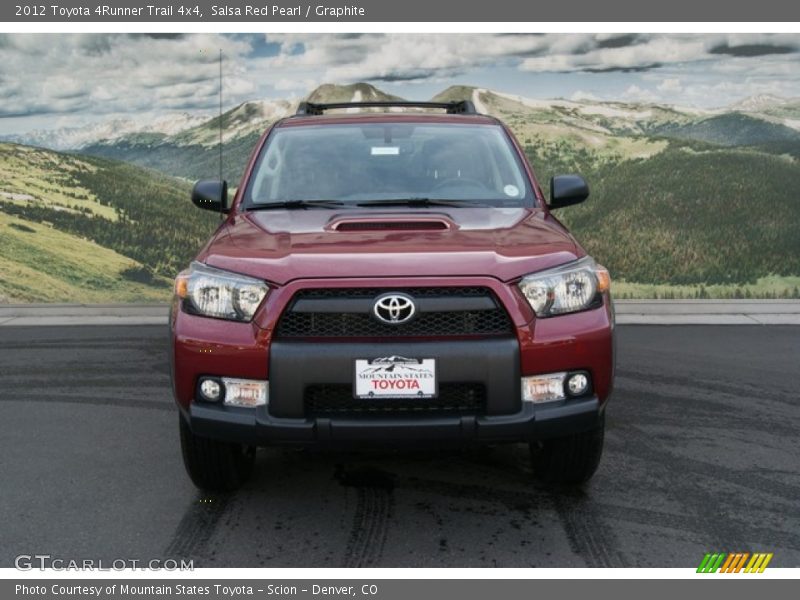 Salsa Red Pearl / Graphite 2012 Toyota 4Runner Trail 4x4