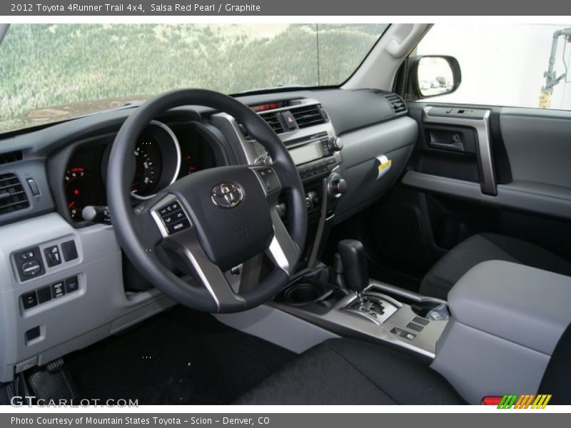 Salsa Red Pearl / Graphite 2012 Toyota 4Runner Trail 4x4