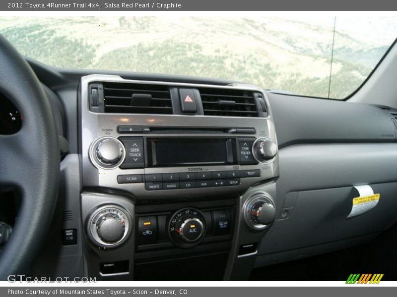 Salsa Red Pearl / Graphite 2012 Toyota 4Runner Trail 4x4