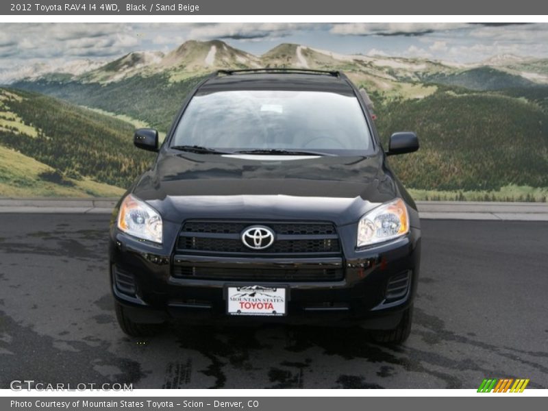 Black / Sand Beige 2012 Toyota RAV4 I4 4WD