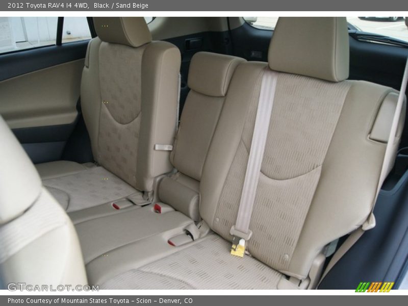 Black / Sand Beige 2012 Toyota RAV4 I4 4WD