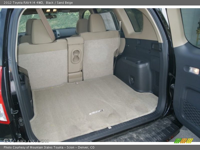 Black / Sand Beige 2012 Toyota RAV4 I4 4WD