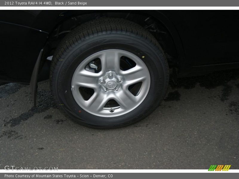 Black / Sand Beige 2012 Toyota RAV4 I4 4WD