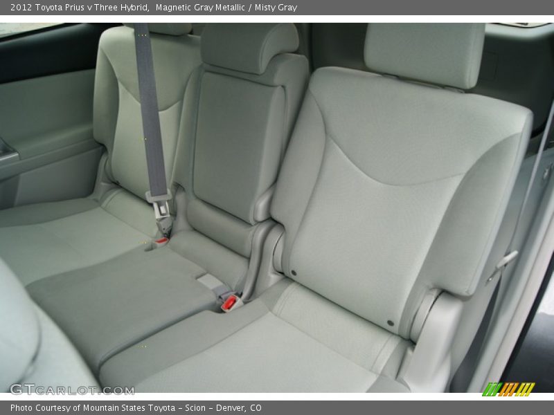 Magnetic Gray Metallic / Misty Gray 2012 Toyota Prius v Three Hybrid