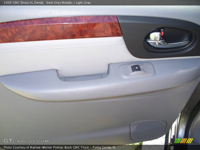Steel Grey Metallic / Light Gray 2006 GMC Envoy XL Denali