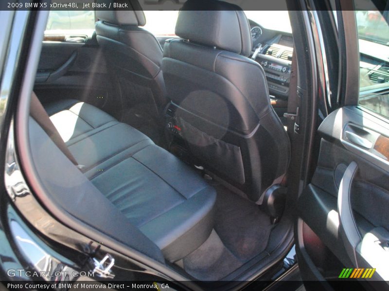 Jet Black / Black 2009 BMW X5 xDrive48i