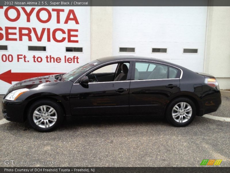 Super Black / Charcoal 2012 Nissan Altima 2.5 S