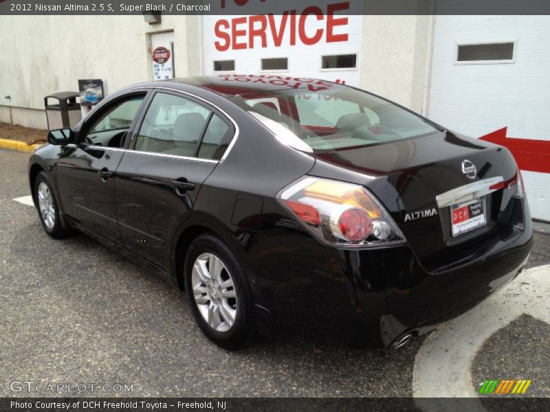 Super Black / Charcoal 2012 Nissan Altima 2.5 S