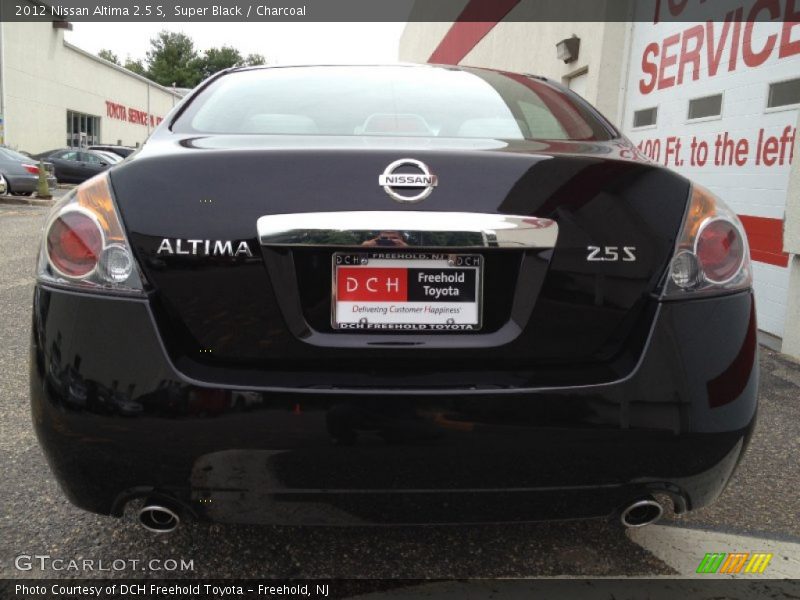 Super Black / Charcoal 2012 Nissan Altima 2.5 S