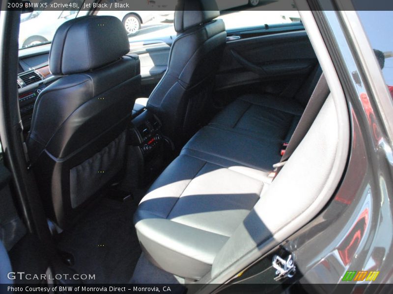 Jet Black / Black 2009 BMW X5 xDrive48i