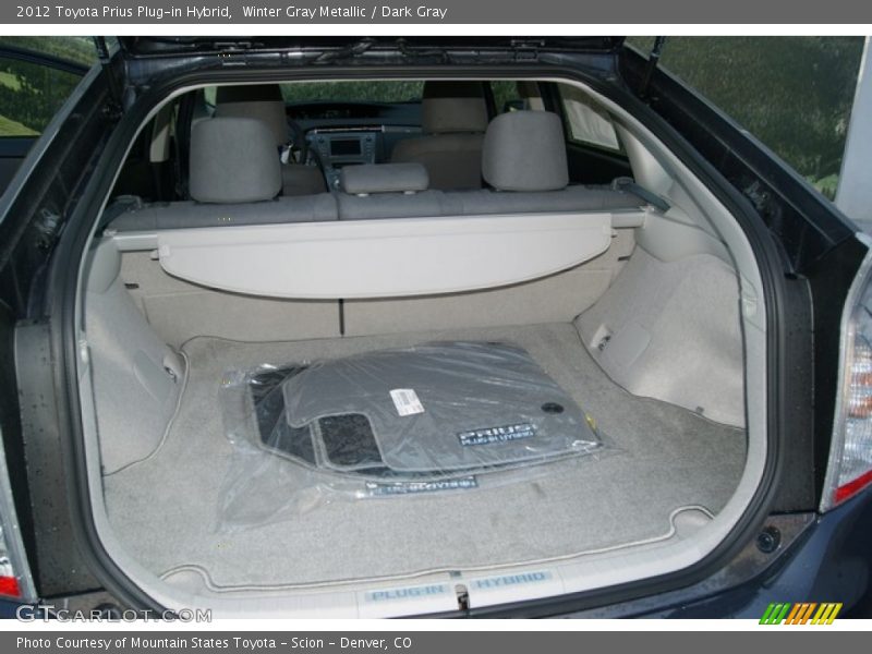  2012 Prius Plug-in Hybrid Trunk