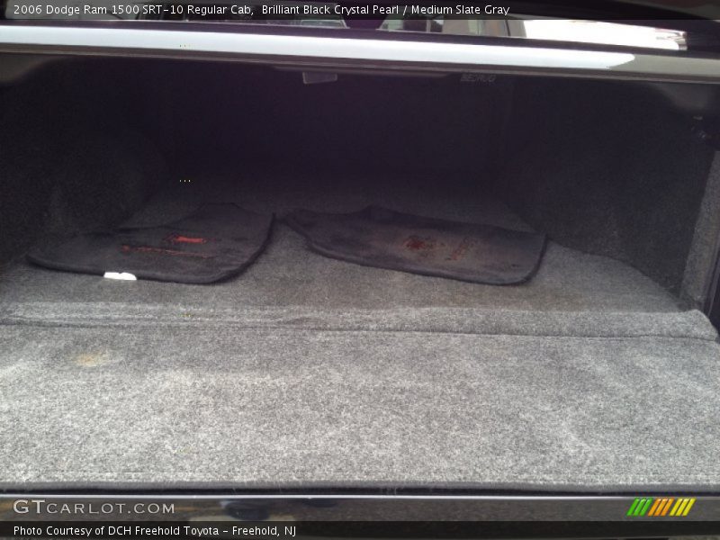 Brilliant Black Crystal Pearl / Medium Slate Gray 2006 Dodge Ram 1500 SRT-10 Regular Cab