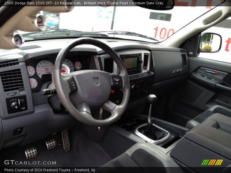 Medium Slate Gray Interior - 2006 Ram 1500 SRT-10 Regular Cab 