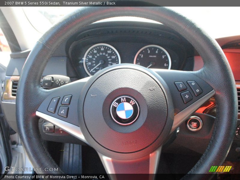  2007 5 Series 550i Sedan Steering Wheel