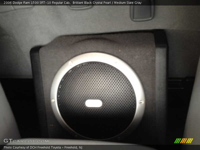 Brilliant Black Crystal Pearl / Medium Slate Gray 2006 Dodge Ram 1500 SRT-10 Regular Cab