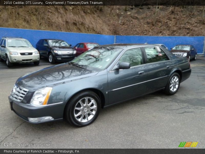 Grey Flannel / Titanium/Dark Titanium 2010 Cadillac DTS Luxury