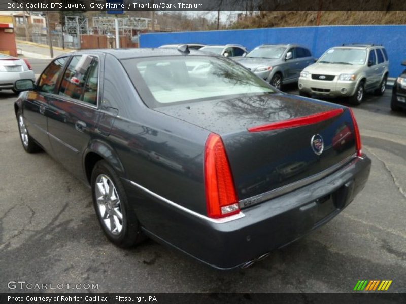 Grey Flannel / Titanium/Dark Titanium 2010 Cadillac DTS Luxury