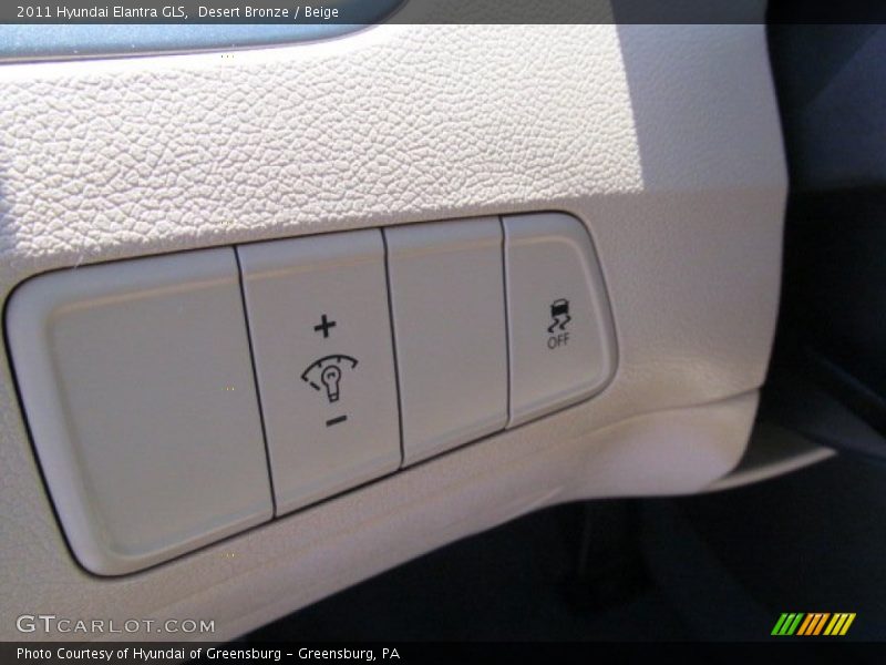 Desert Bronze / Beige 2011 Hyundai Elantra GLS