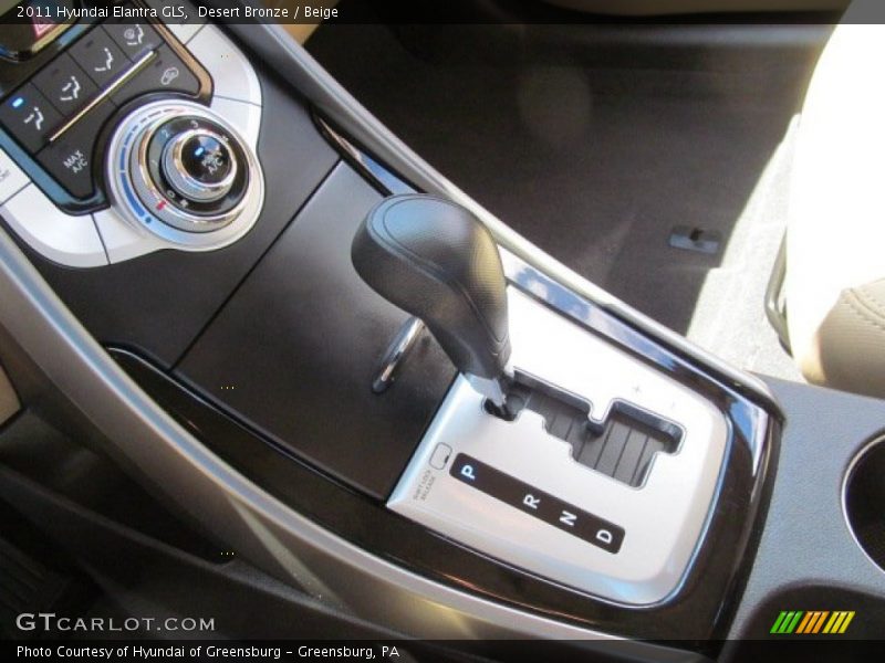Desert Bronze / Beige 2011 Hyundai Elantra GLS