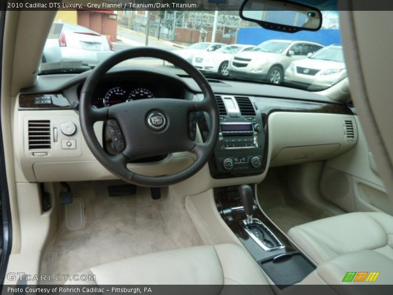 Grey Flannel / Titanium/Dark Titanium 2010 Cadillac DTS Luxury