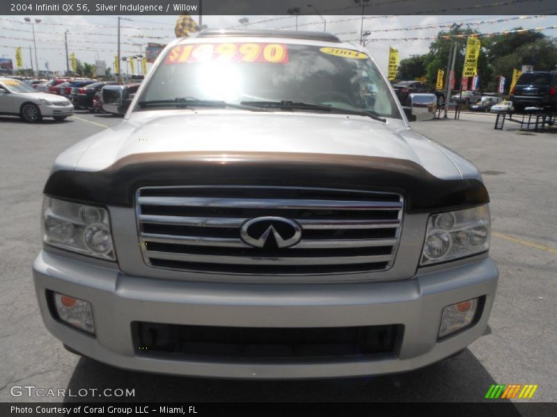 Silver Indulgence / Willow 2004 Infiniti QX 56
